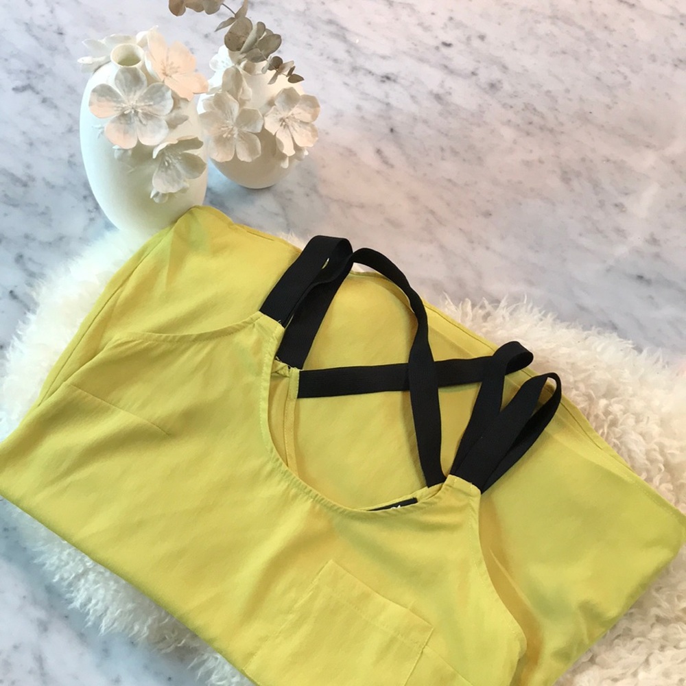 New Forever 21 Neon Yellow Tank